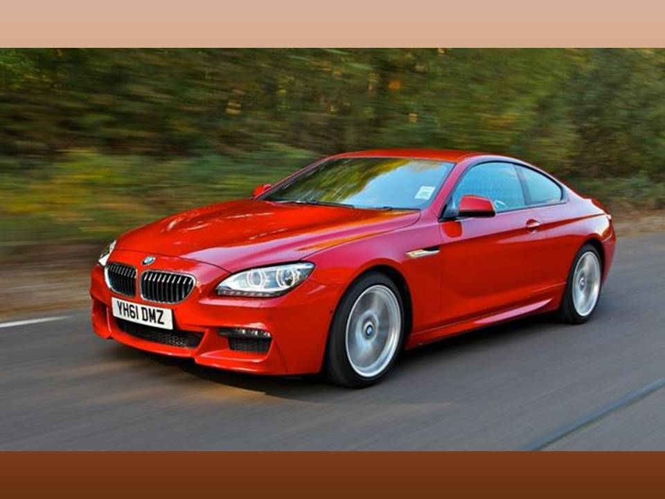 BMW 6 SERIES DASHBOARD